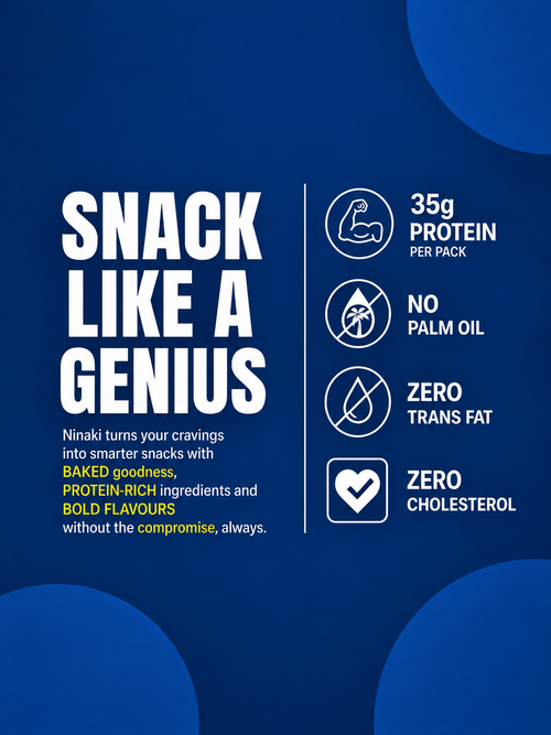 Ninaki Protein Baked Spicy Peanuts (195g)