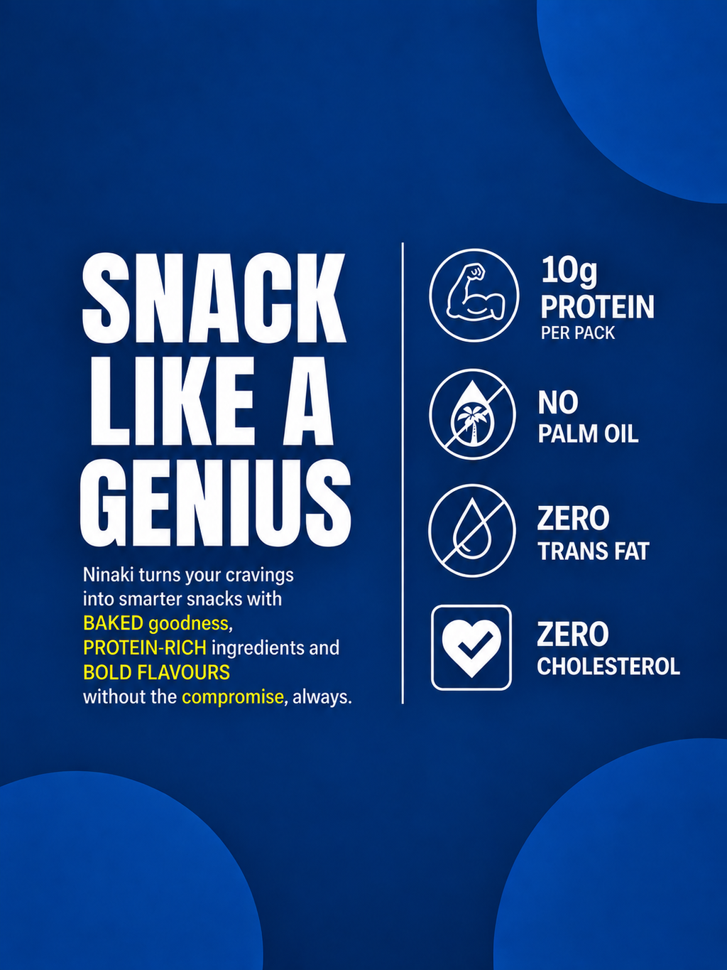 Ninaki Protein Baked Spicy Peanuts (55g)