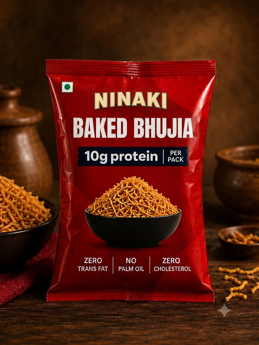 Ninaki Protein Baked Bhujia (55g)